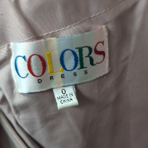 Colors Dress Mauve Evening Gown Size 0. - Picture 7 of 8